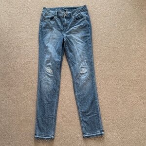 White House Black Market Slim Jeans 8